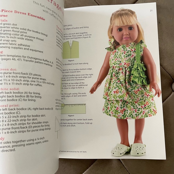 18 in doll patterns bundle - Picture 8 of 8